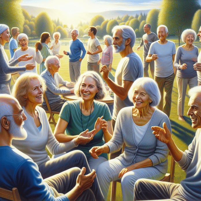 how to stay socially active after 50