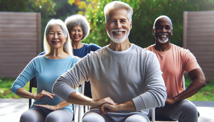 beginner chair yoga