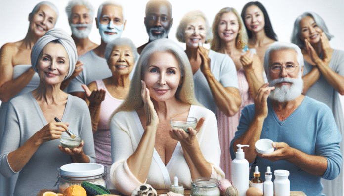 skincare routine for aging skin