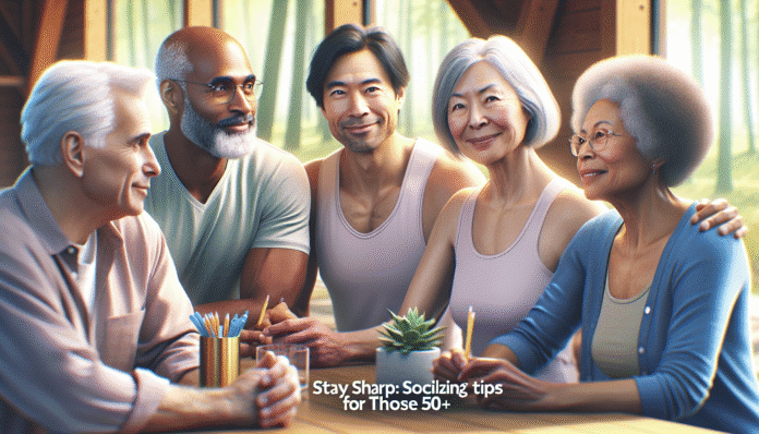 ways to stay mentally sharp through socializing