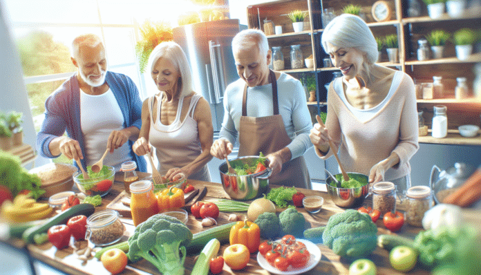 senior diet for muscle gain