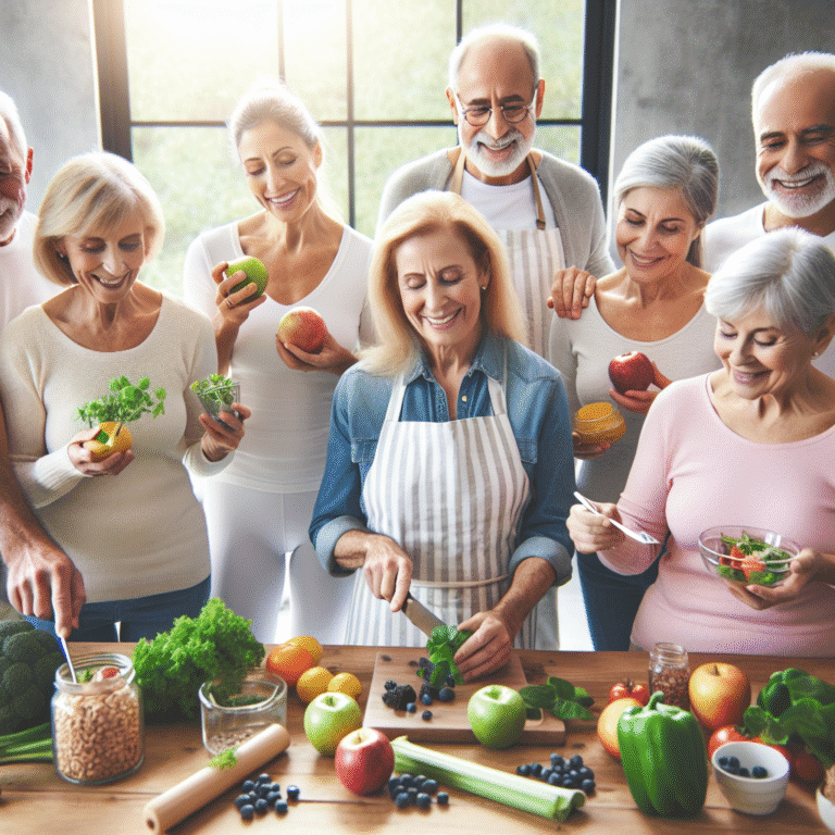 healthy eating over 50