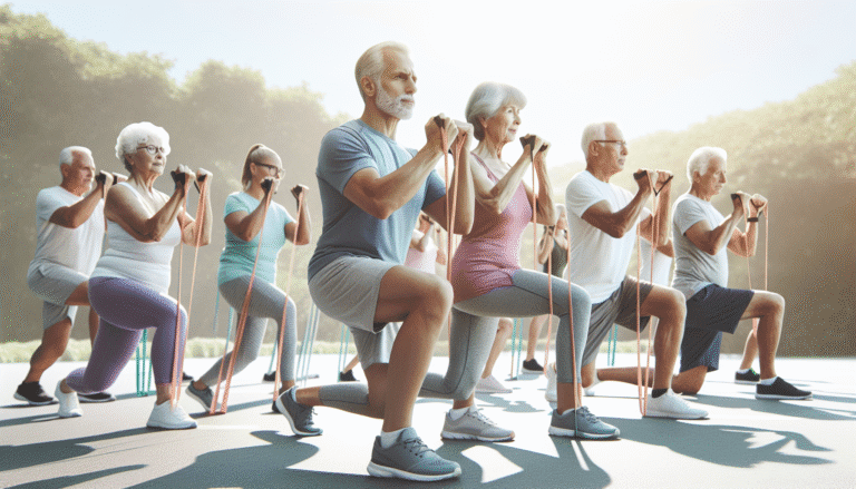 senior resistance band routine