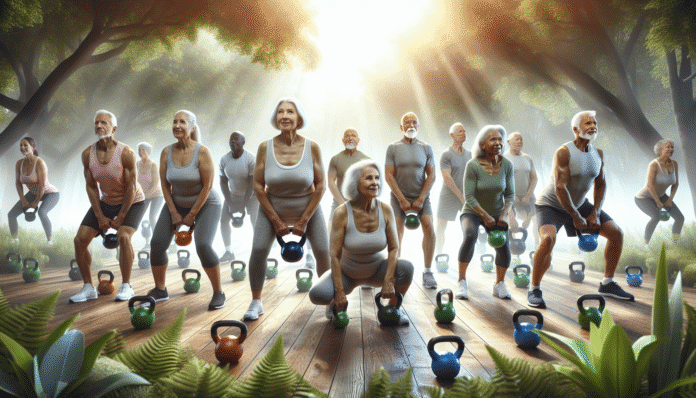 seniors kettlebell workout