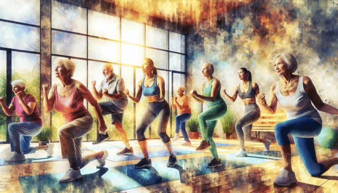 safe home gym workouts seniors