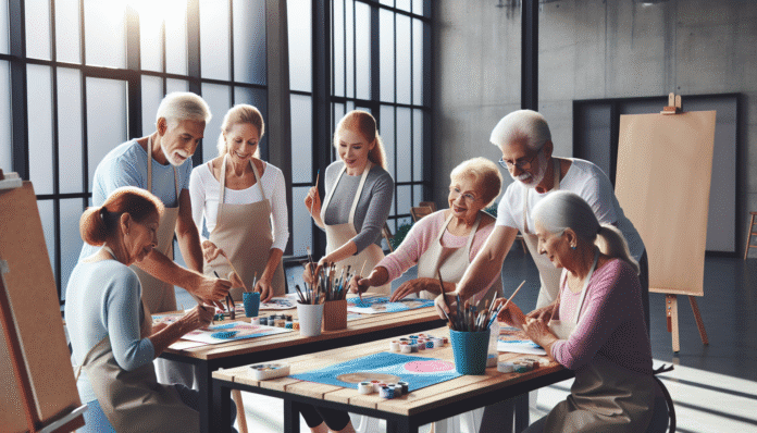 art classes for seniors to meet people